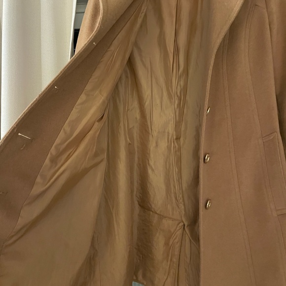 Michael Kor’s camel colored pea coat. Size small. Used condition. - Picture 5 of 6